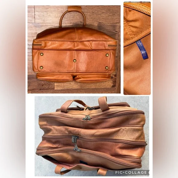 PIEL Complete CARRY-ALL Saddle Leather Bag